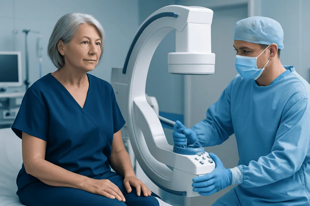 Who may be a candidate for hemiarthroplasty — hemiarthroplasty