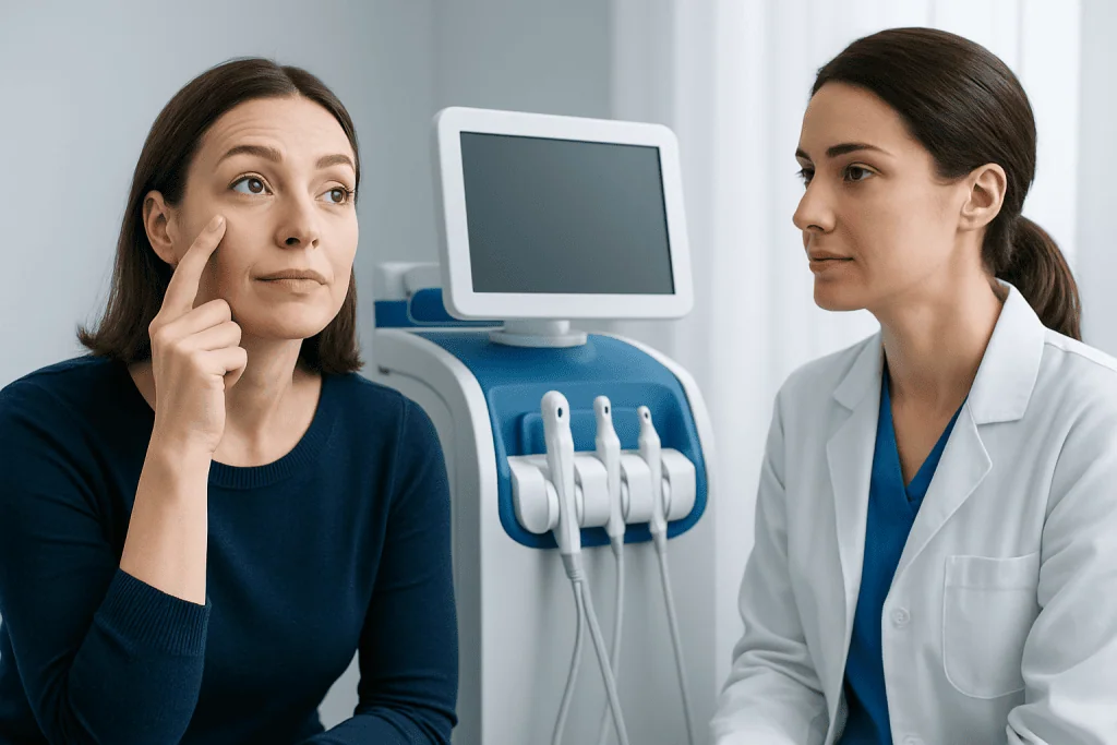 Who may be a good candidate — fillers around eyes