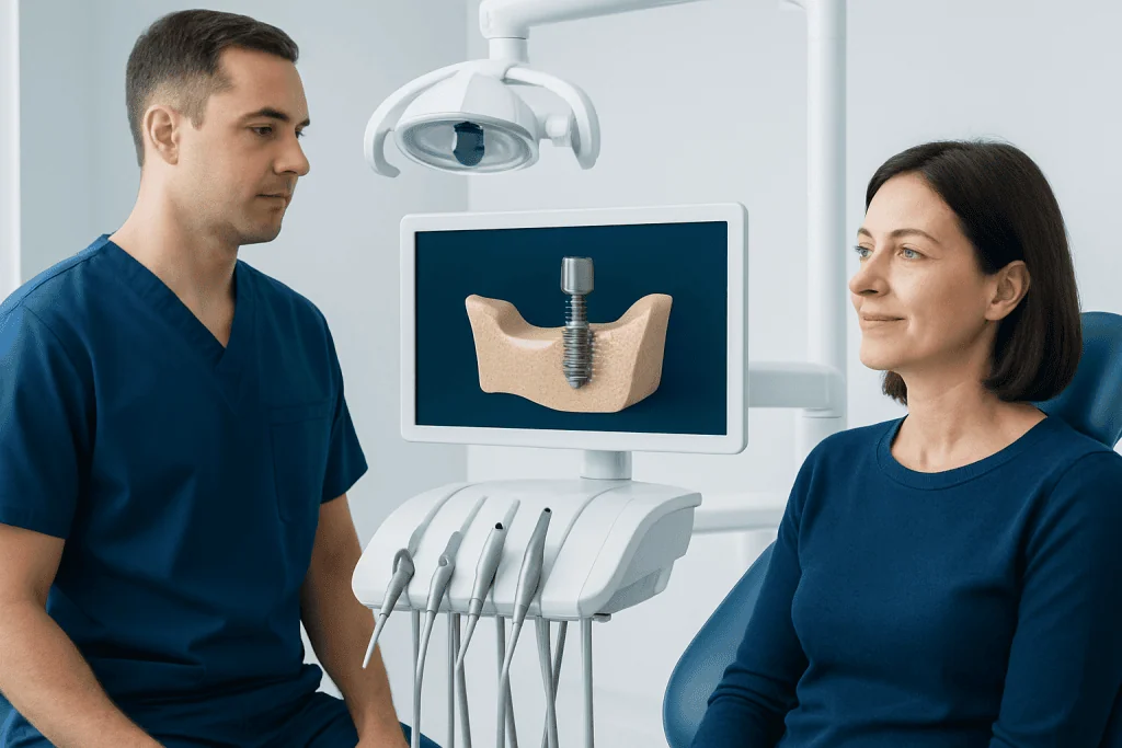 Who may be a good candidate — endosteal implant
