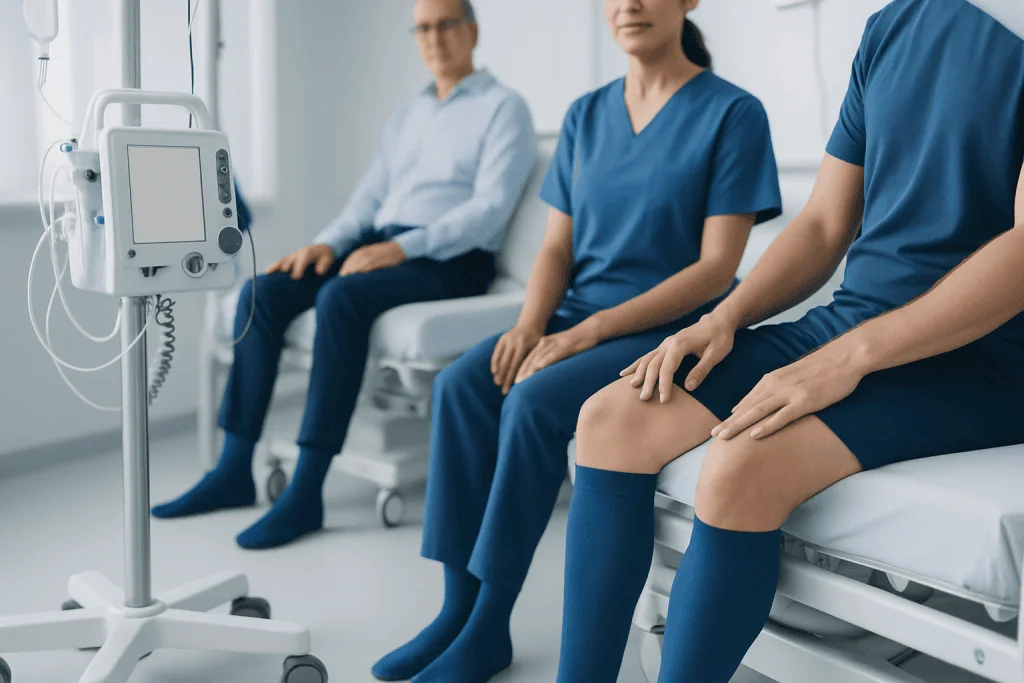 Who may benefit from compression socks — compression socks
