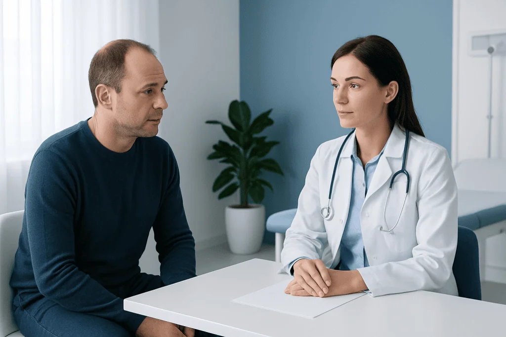 Who may benefit from finasteride — finasteride