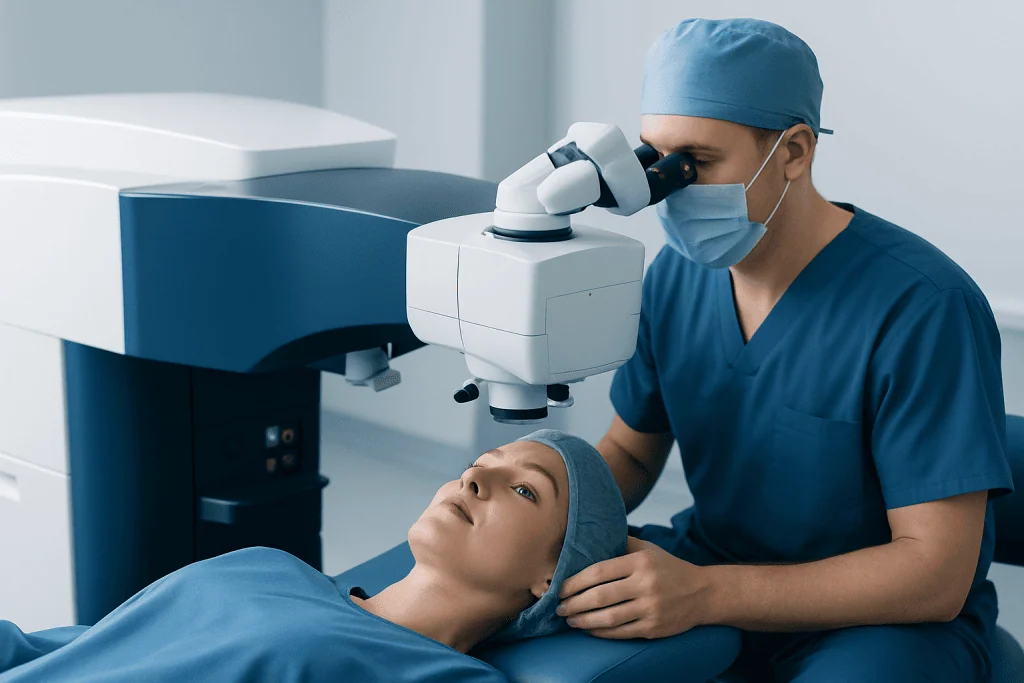 Who may benefit from PRK — operation prk