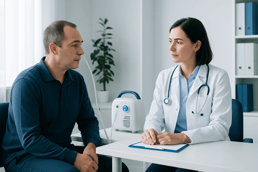 Who may need oxygen therapy: causes and risk factors — oxygen therapy