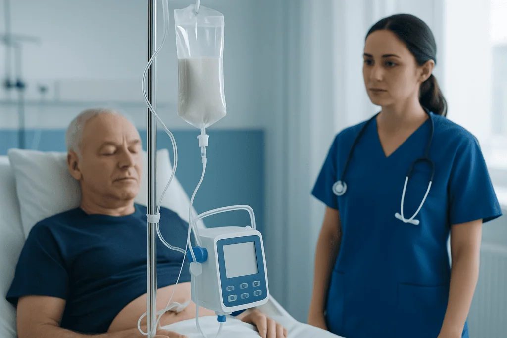 Why a peg tube may be recommended — peg tube