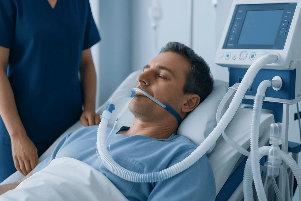 Why a person may need to be intubated — intubated