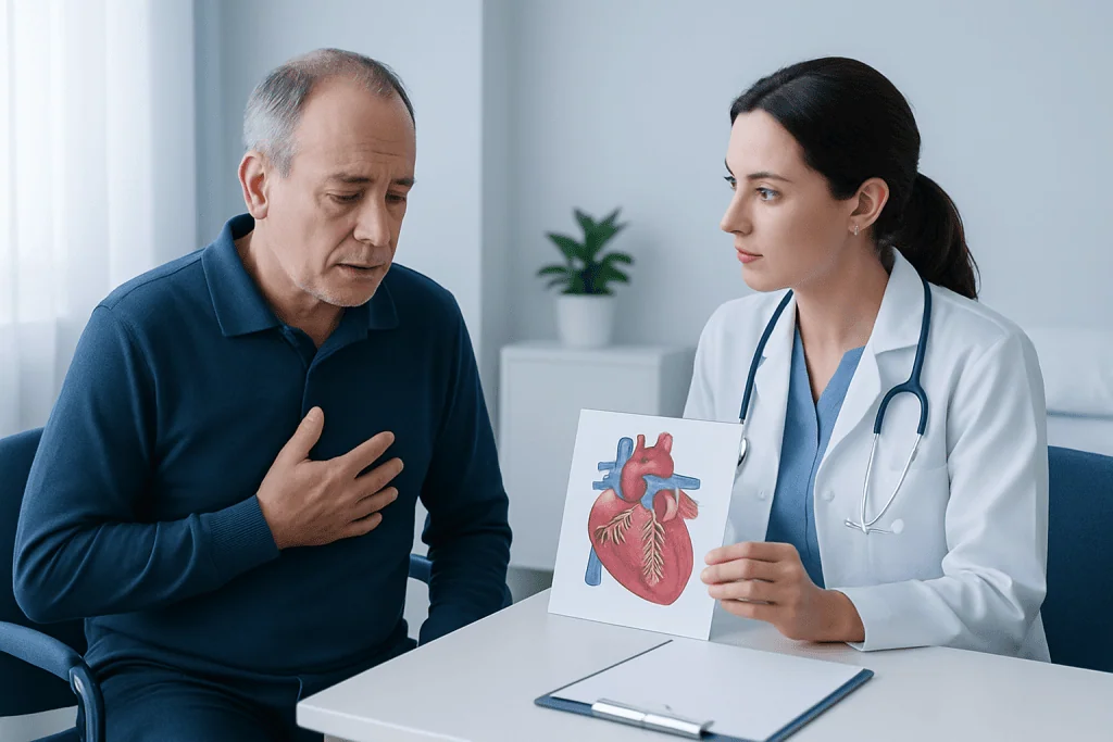 Why a septal infarct can happen — septal infarct