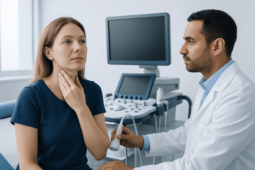 Why a supraclavicular lump may appear — supraclavicular