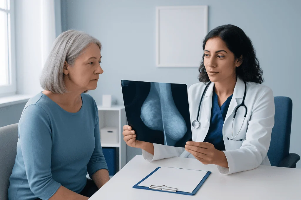 Why abnormal findings are often not cancer — what does breast cancer look like on a mammogram
