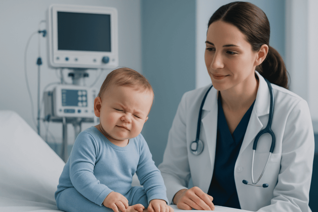 Why babies may shake their head — baby shaking head side to side