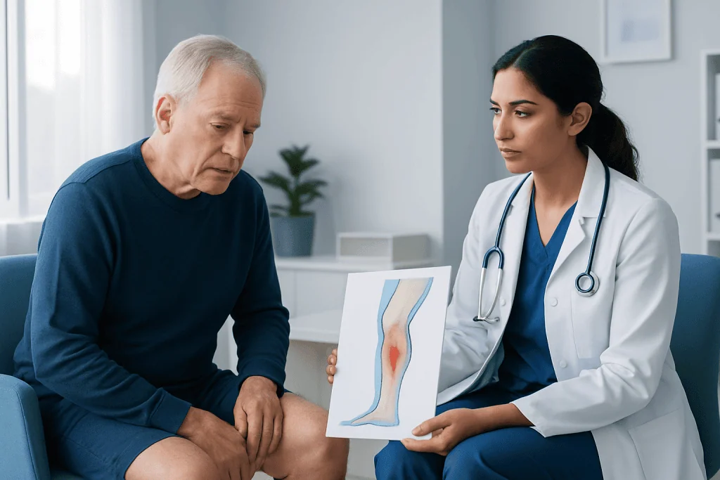 Why Blood Clots Form and Who Is at Higher Risk — blood clot behind knee