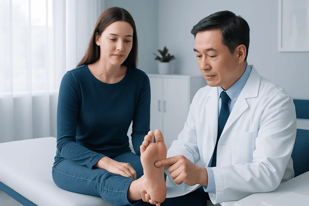 Why certain spots on the feet can feel tender — foot pressure points
