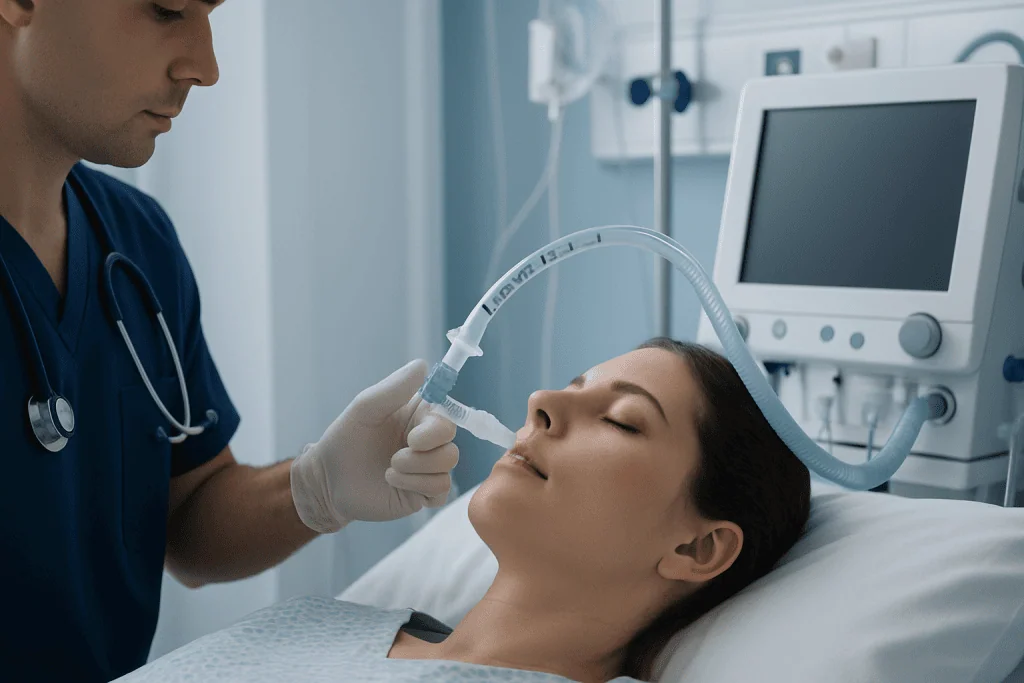 Why doctors use an endotracheal tube — endotracheal tube