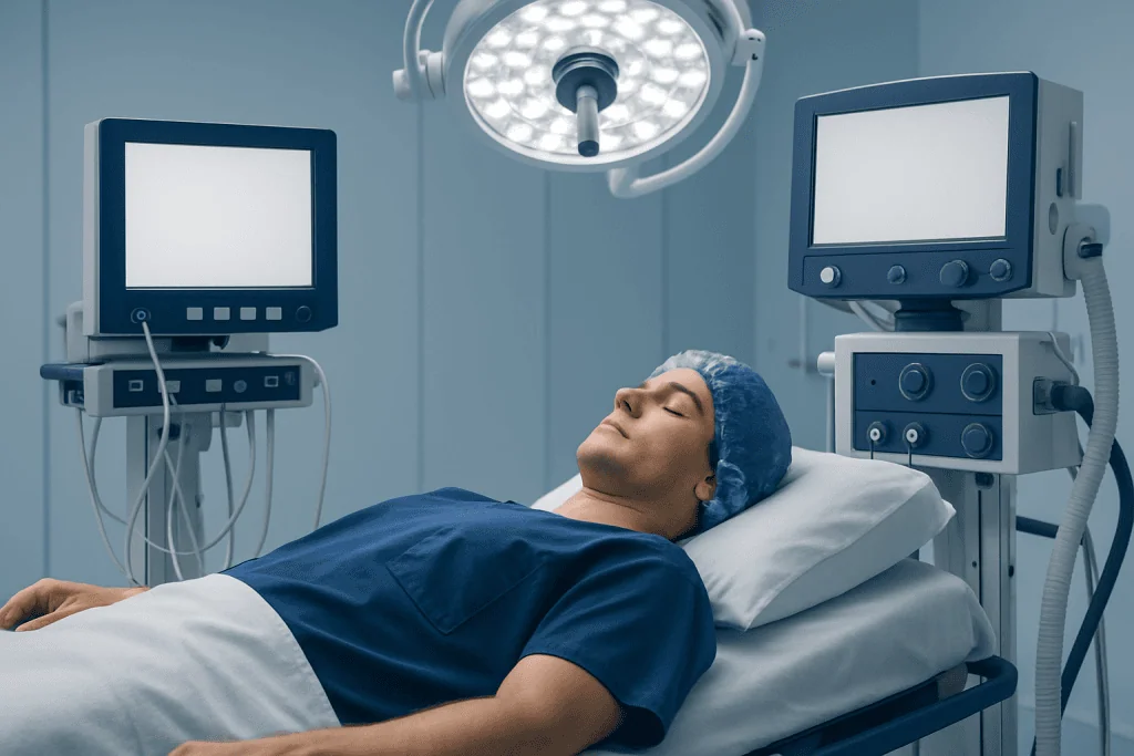 Why doctors use the supine position — supine position