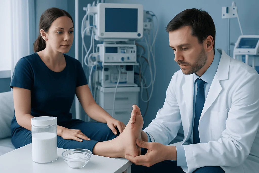 Why Feet Smell: The Medical Background — baking soda and foot odor