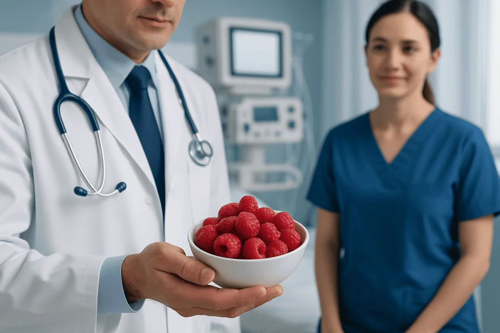 Why fiber matters for health — raspberries high fiber