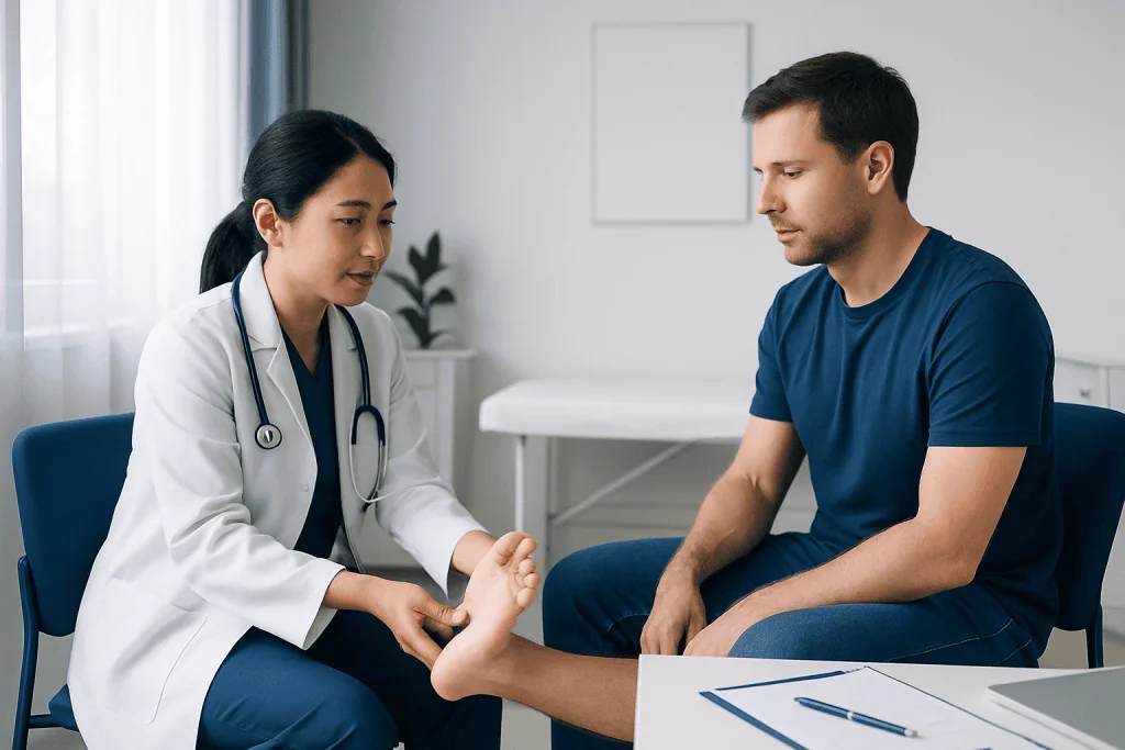 Why flat feet happen — flat feet
