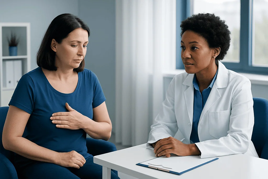 Why it can be mistaken for other breast conditions — inflammatory breast cancer
