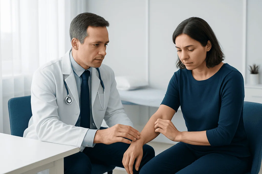 Why it happens: causes and risk factors — brachioradial pruritus