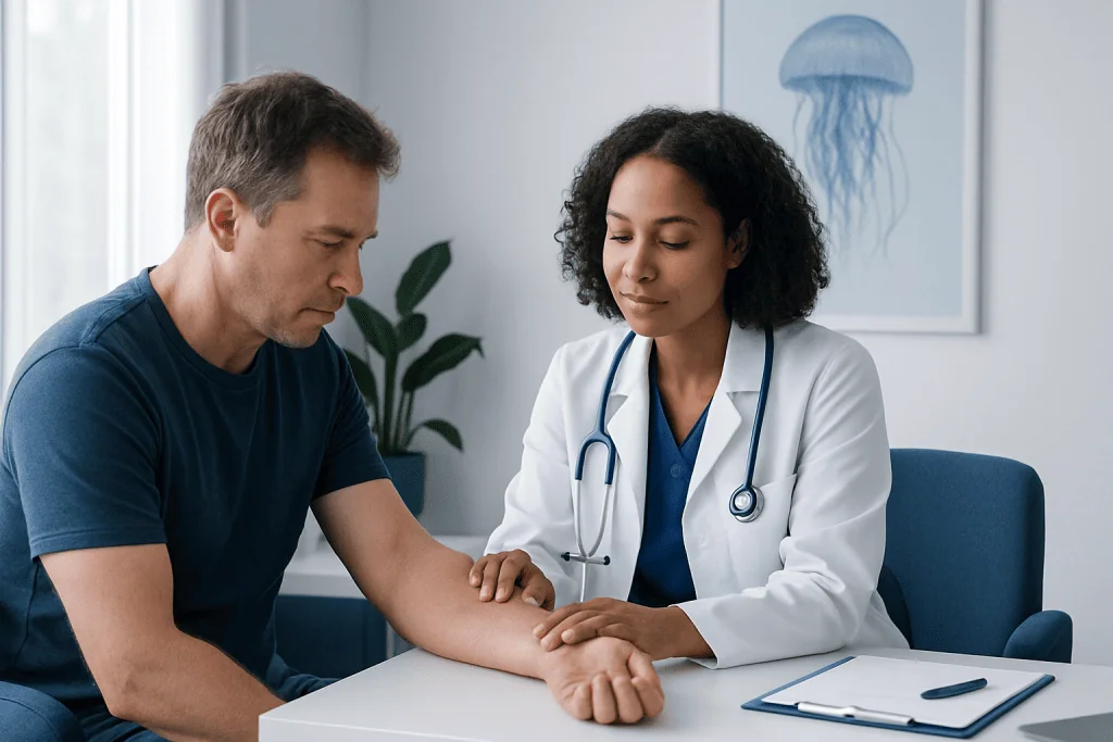 Why Jellyfish Stings Happen and Who Is at Higher Risk — jellyfish sting
