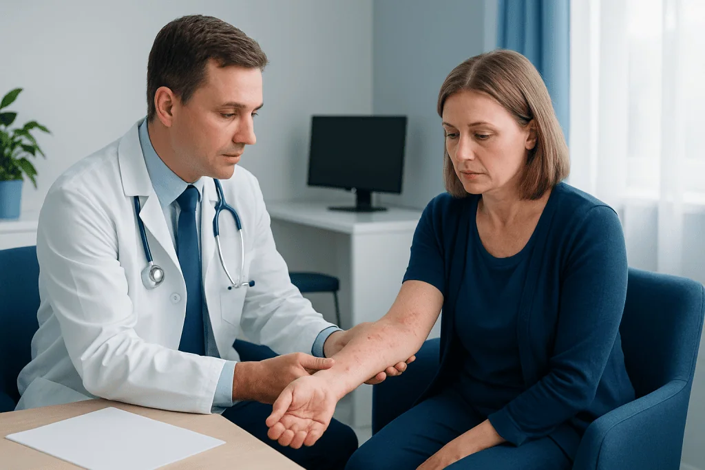 Why leukemia can cause skin changes — early stage leukemia rash pictures