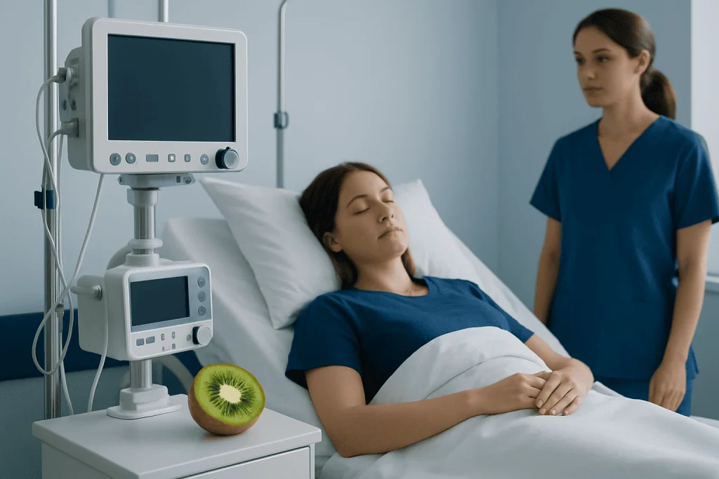 Why might kiwi affect sleep? — kiwi before bed