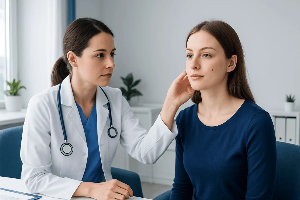 Why moles develop and who is at higher risk — mole on face