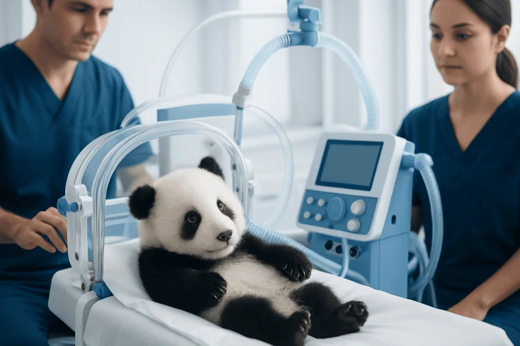 Why people search for the term in health-related situations — baby panda