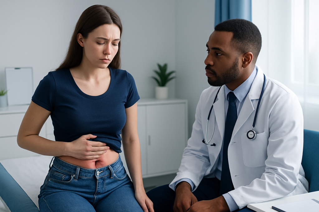 Why stomach piercings get infected — infected stomach piercing