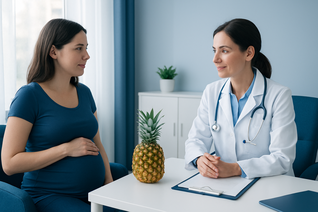 Why the labor myth persists — pineapple can eat in pregnancy