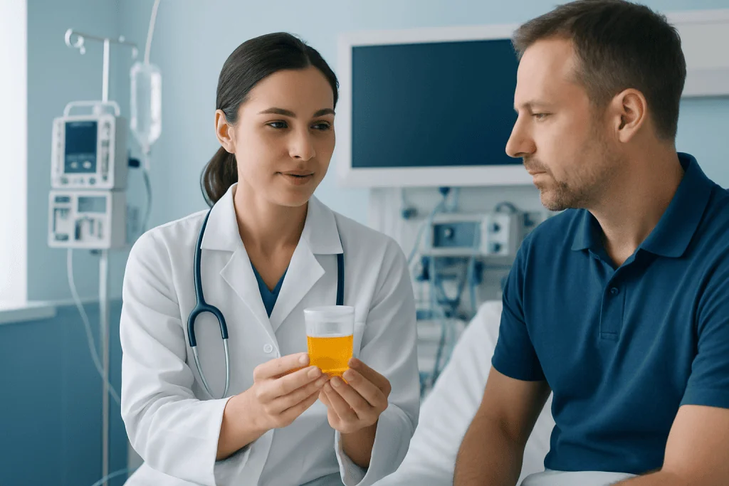 Why urine color changes: hydration, vitamins, and more — bright yellow urine