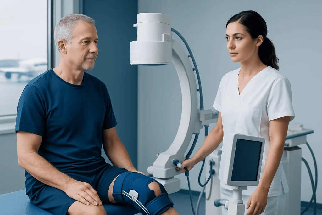 A practical timeline for flying after joint replacement — flying after knee or hip replacement surgery
