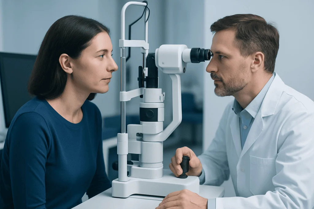 Assessment and candidacy for treatment — choroidal melanoma treatment