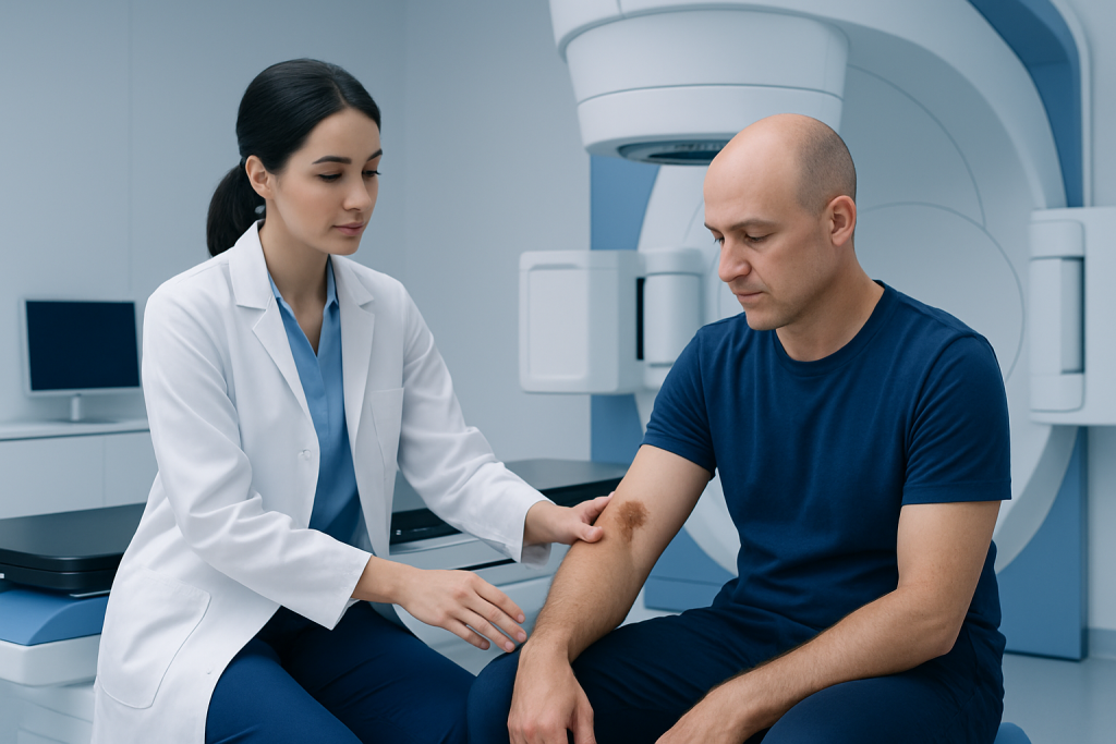 Assessment and candidacy for treatment — skin cancer therapy