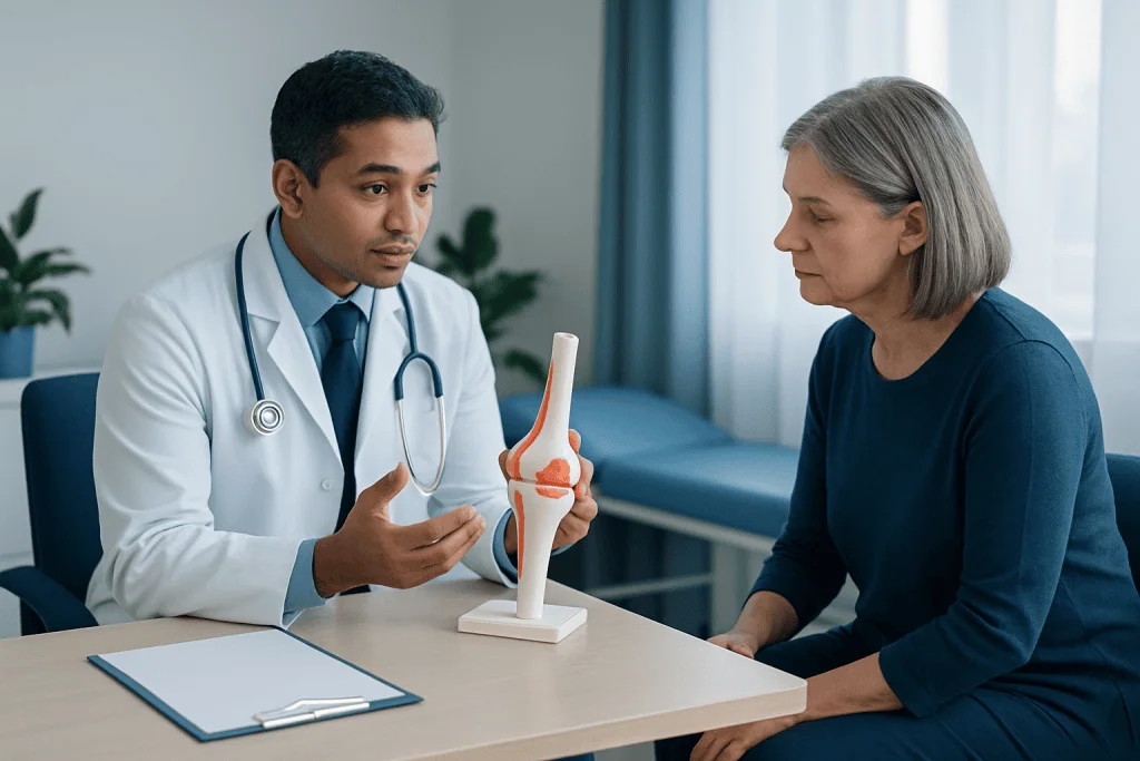 Assessment and diagnosis before treatment — gouty arthritis knee treatment
