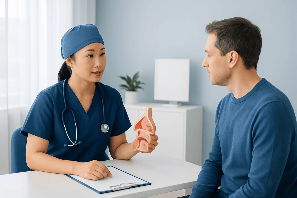 Assessment and Planning Before Surgery — septoplasty surgery