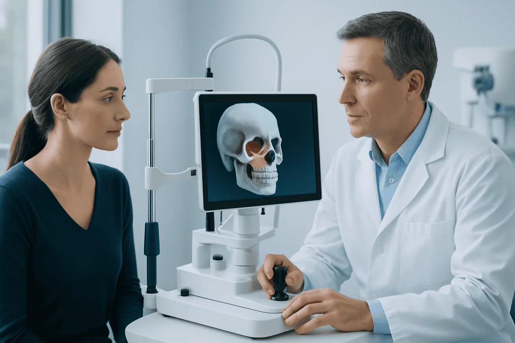 Assessment, Candidacy and Planning — broken orbital bone treatment