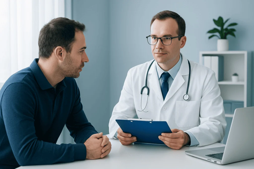 Assessment, candidacy and the treatment plan — hematospermia treatment
