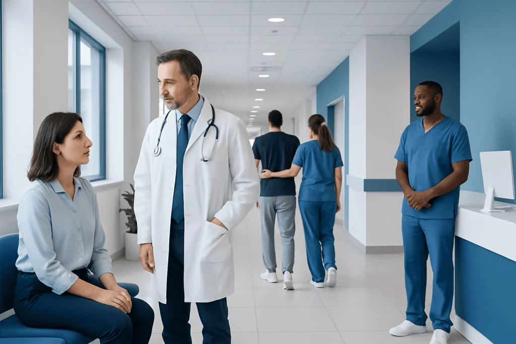 Atlantoaxial Instability Treatment: How It Works, Results and What to Expect 1 Medical consultation at Acibadem Hospital with healthcare professionals.
