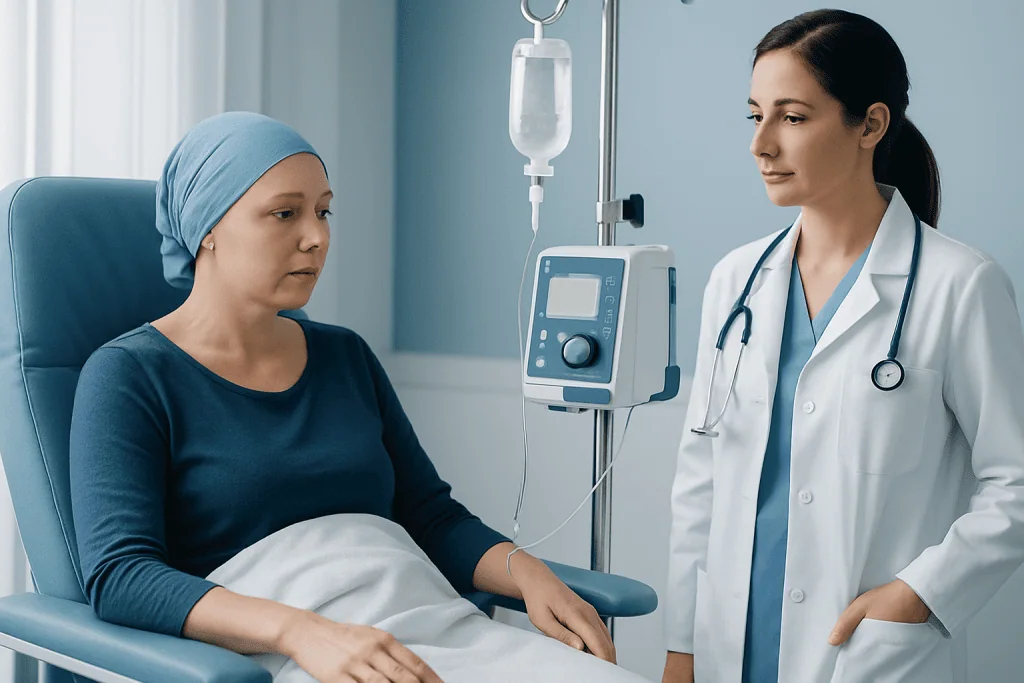 Before treatment: candidacy, planning and preparation — 1st chemo treatment side effects