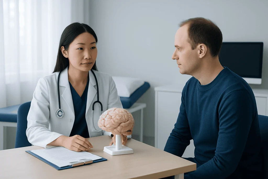 Brain tumor removal step by step — brain tumor removal