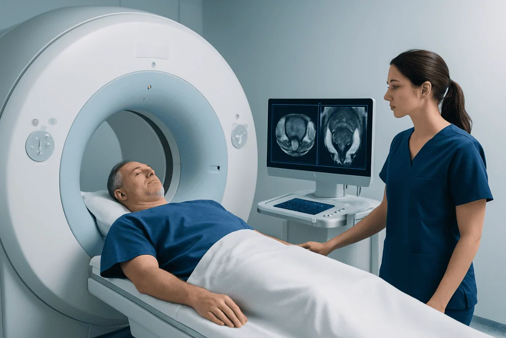 Can you tell prostate cancer from an MRI? — normal prostate mri vs cancer