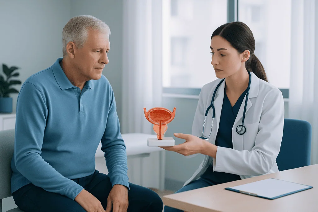 Candidacy and assessment before a prostate procedure — prostate procedure