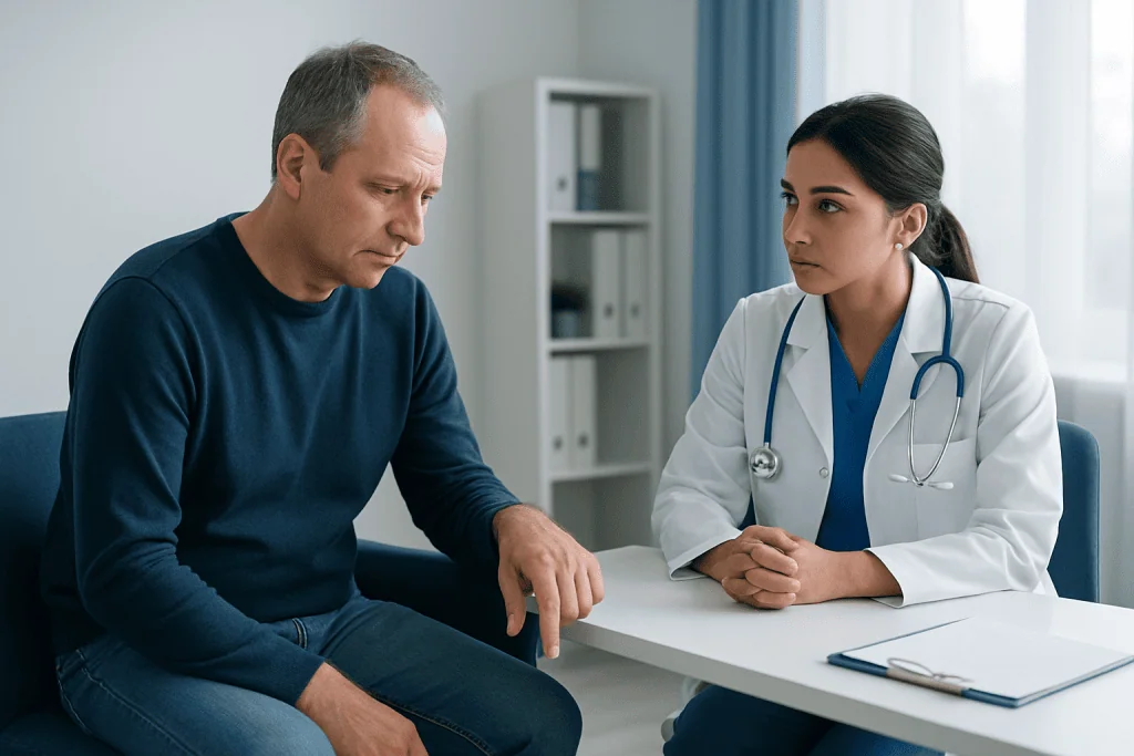 Candidacy and Assessment Before Treatment — drop finger treatment