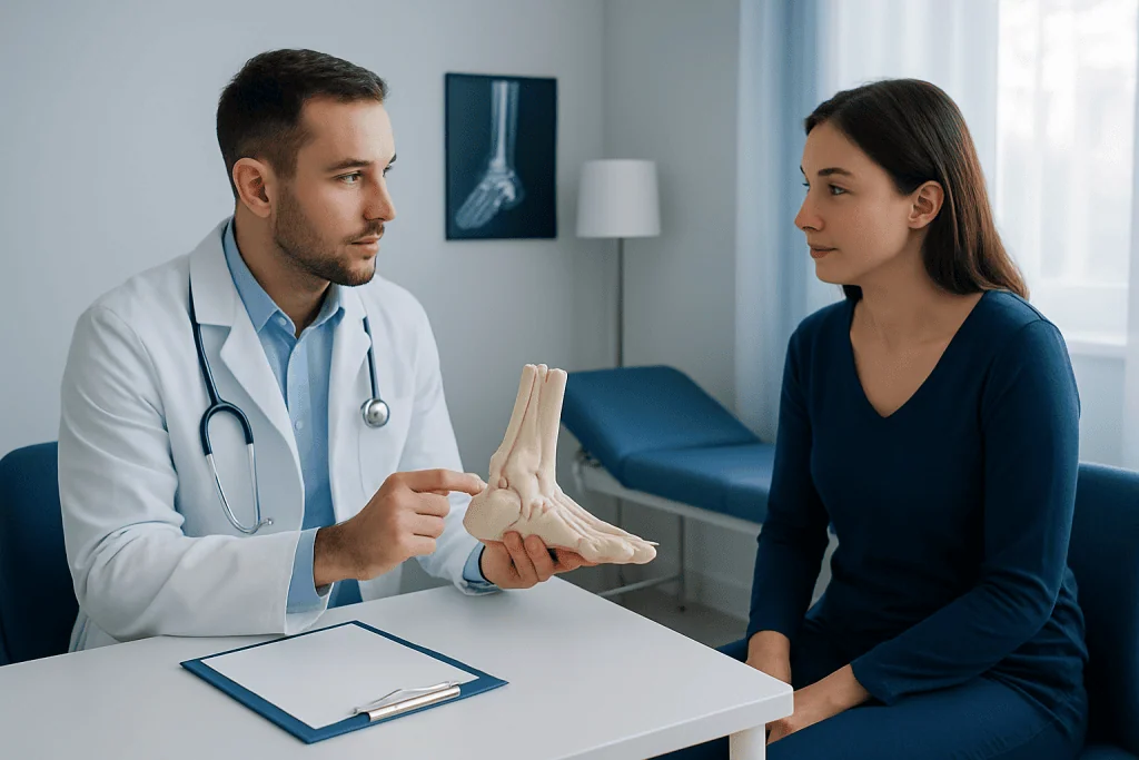 Candidacy and preparation for surgery — accessory navicular surgery