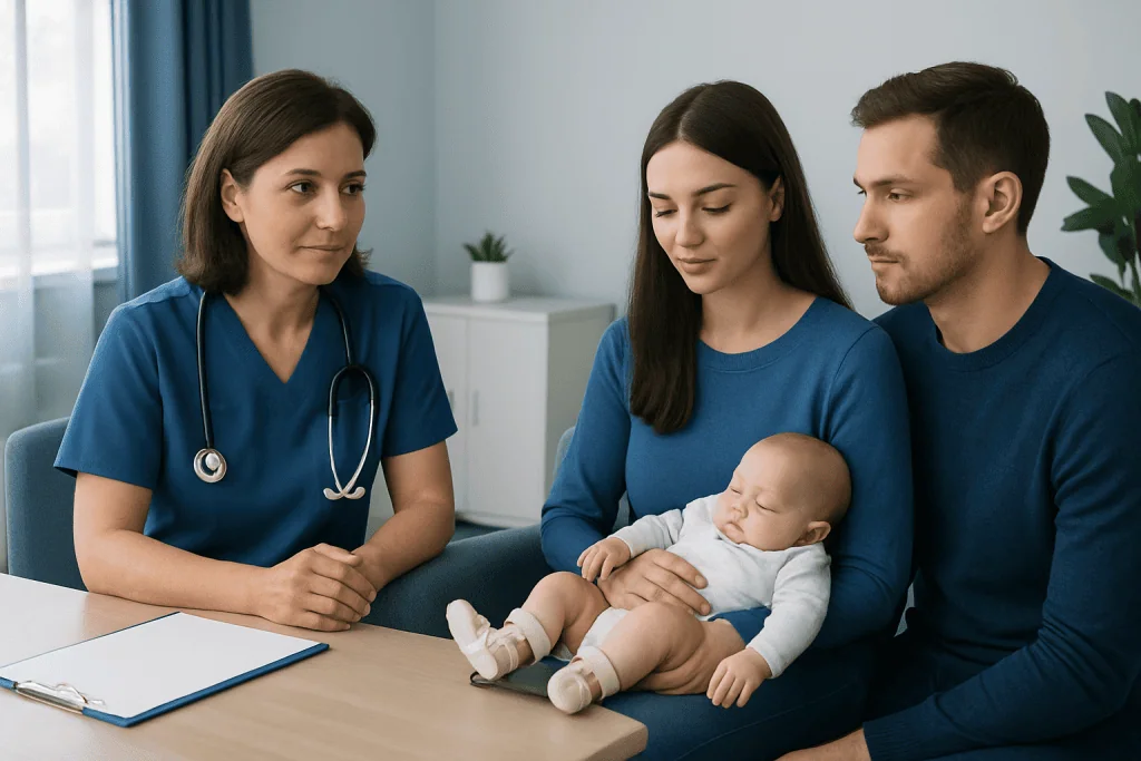 Candidacy and the step-by-step treatment journey — clubfoot baby treatment