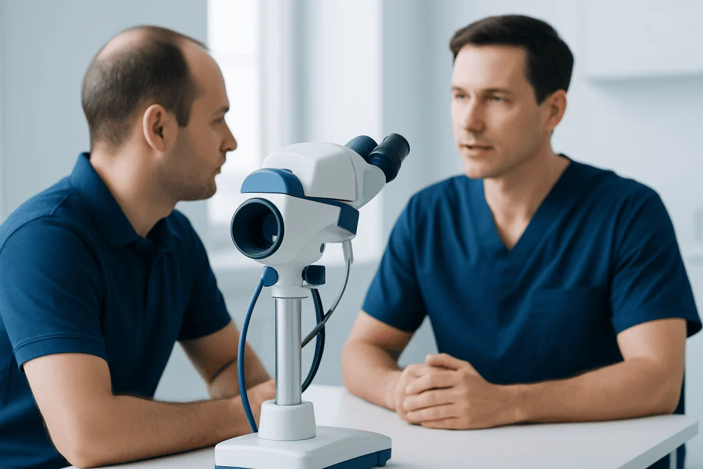 Candidacy: Deciding Whether Transplant Surgery Is Suitable — hair transplant consultation