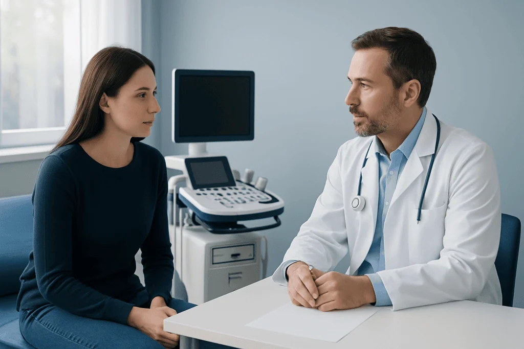 Candidacy, preparation and safety checks — contrast enhanced ultrasound