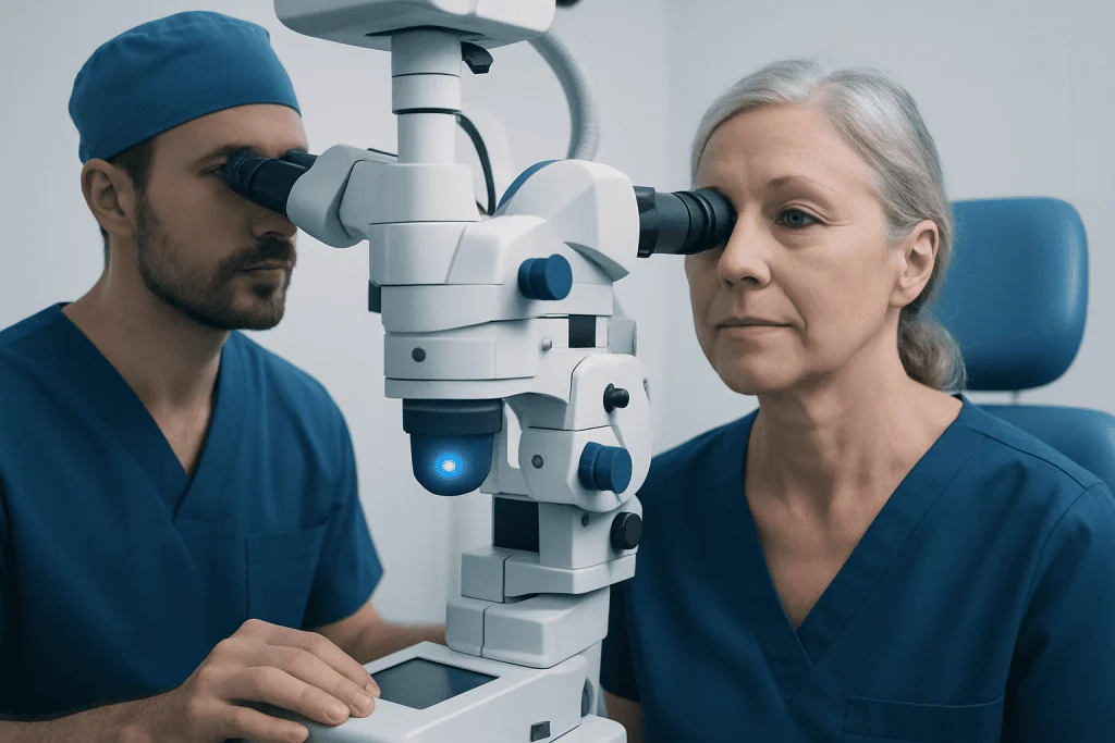 Cerulean cataract description, symptoms and visual impact — cerulean cataract