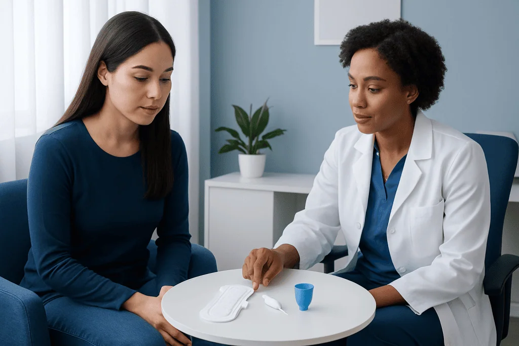 Choosing a Product for Comfort, Flow, and Daily Life — menstrual hygiene products
