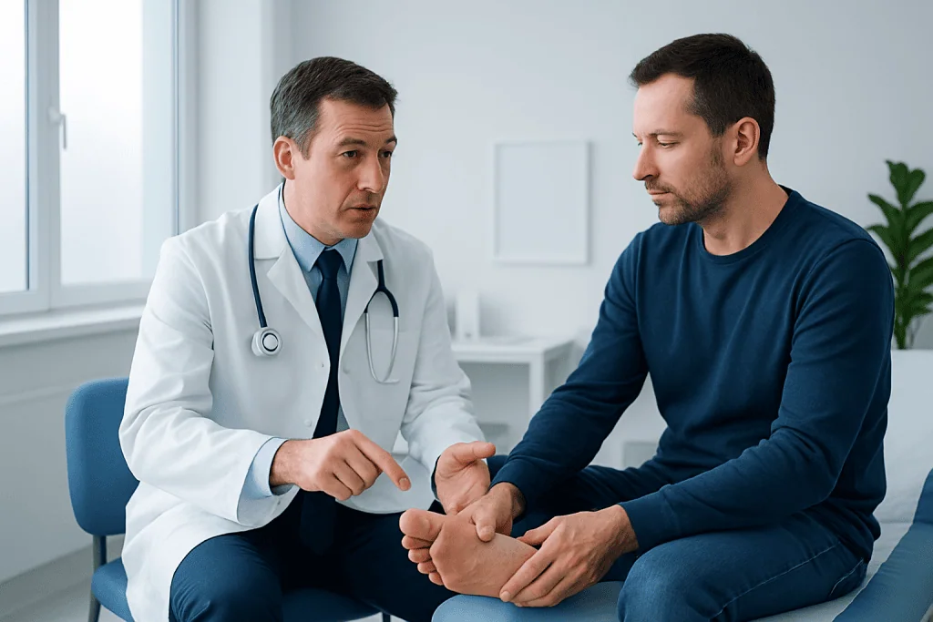 Clues That Help a Clinician Tell Them Apart — gout vs turf toe